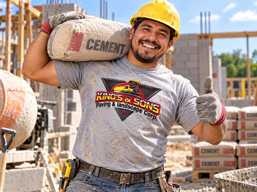 Laborer at work